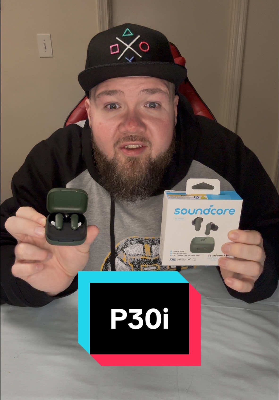 The p30i sound cancelling earbuds make a perfect stocking stuffer #GiftGuide #tiktokshopholidayhaul #soundcore #ankerambassador #anker #earbuds #stockingstuffers #soundcorebyanker #christmasgiftideas 