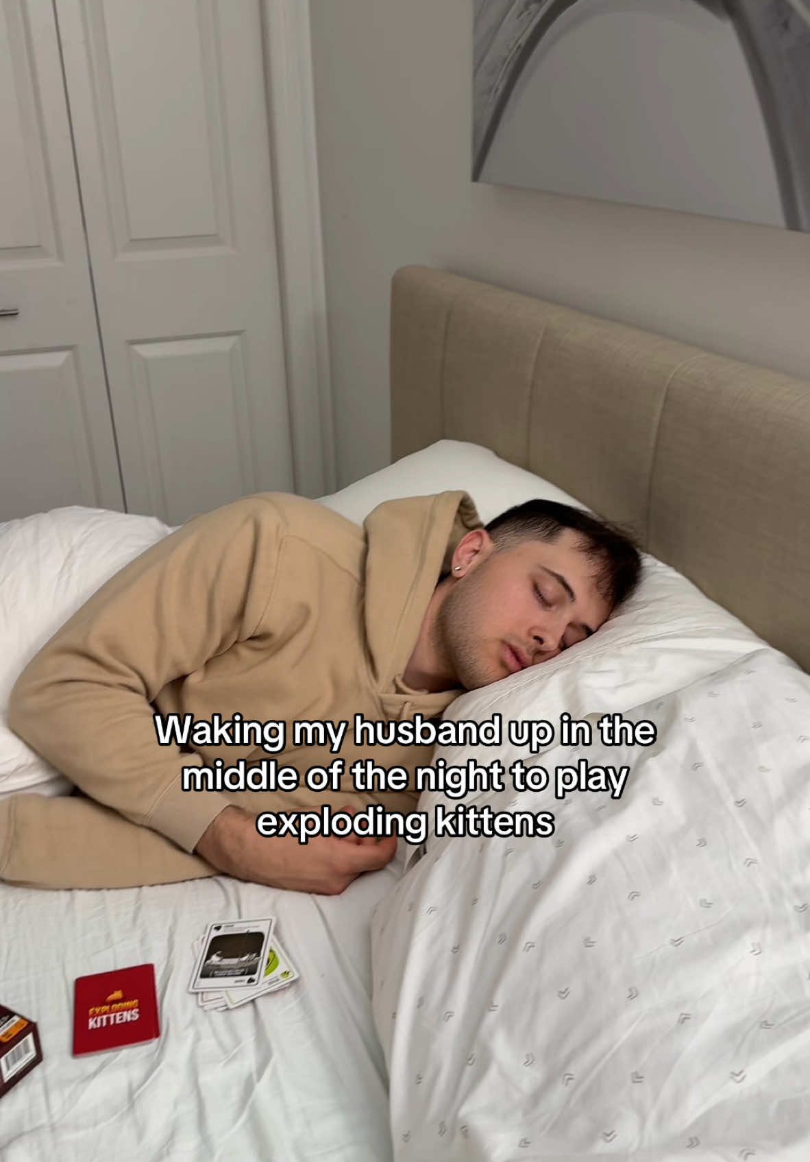 He really went along with it 🤣 @Exploding Kittens, Inc. #EKPartner 