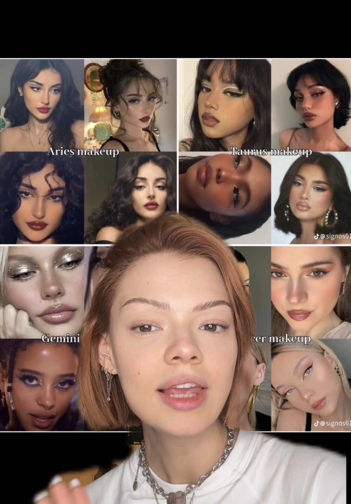 doing your makeup according to your zodiac sign♋️ whats your sign? Do you think it works? #makeuptrends #makeuphacks 