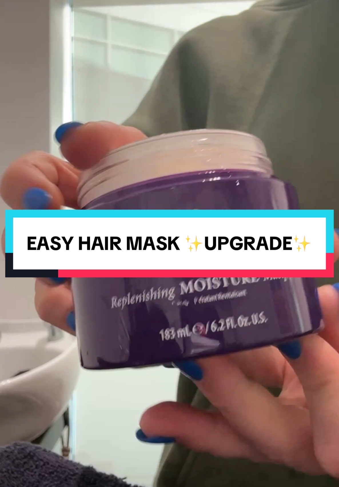 Give your hair mask an extra dose of hydration this winter by adding the Replenishing Moisture Hair Oil to the Replenishing Moisture Masque. #hair #haircare #alterna #alternapartner #alternahaircare #HairCareTips #hairmask 