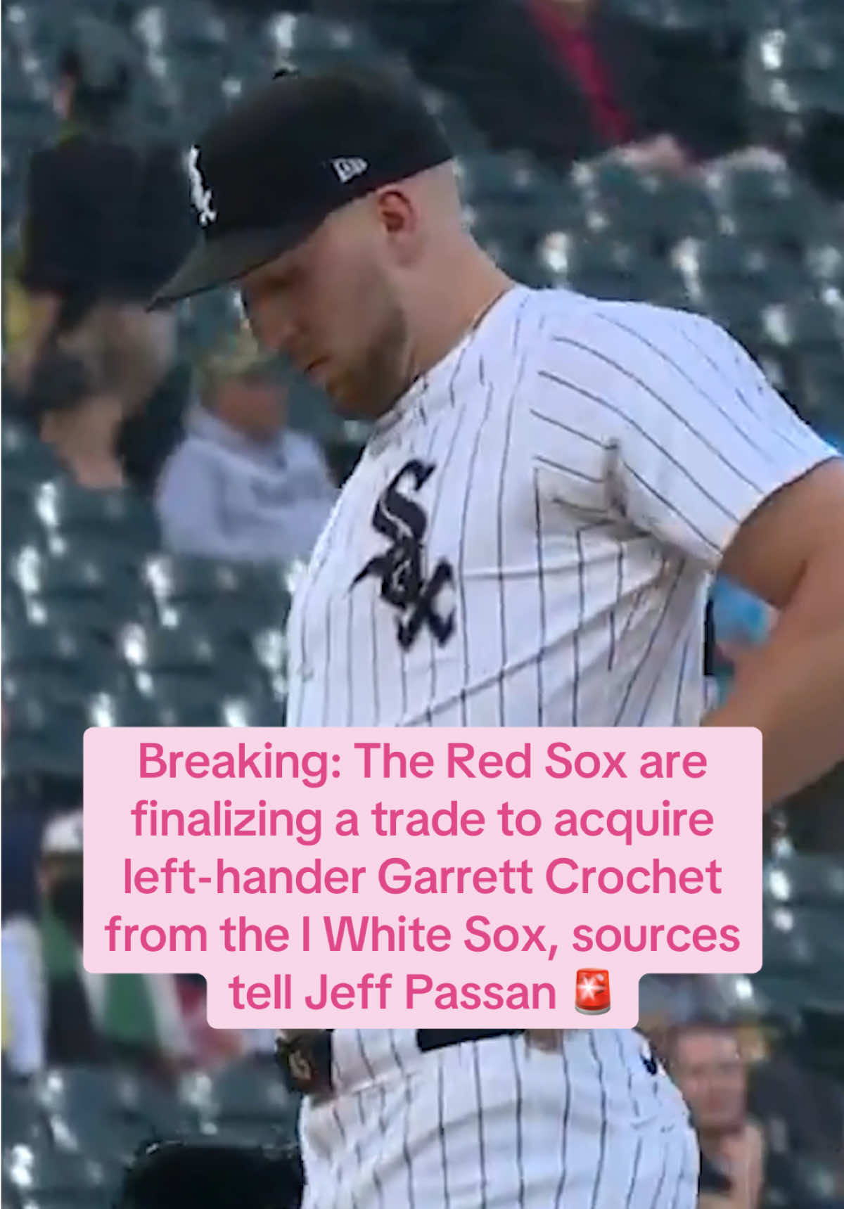 The deal is in the medical phase. Not official, but trending toward it. Chicago will receive four prospects in return. (via Jeff Passan) #chicago #boston #MLB #baseball 