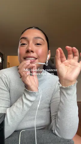 Mis top comfort content creators del mes: @kristiezurm @Nomadarte | Gus y Cyn @Yolanda Diaz !! SPANISH AND ENGLISH content !! Los tres me hacen pasar un rato super agradable, no me pierdo ninguno de sus videos!! #spanishtok #hispanic #latinatiktok #MomsofTikTok #comfortcontentcreator #contentcreator #creadoresdecontenidotiktok 