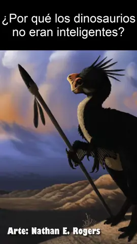 ¿Por qué la evolución nos dio inteligencia, y a los dinosaurios no? #prehistoria #fosil #dinosaurio #paleontologia #curiosidades