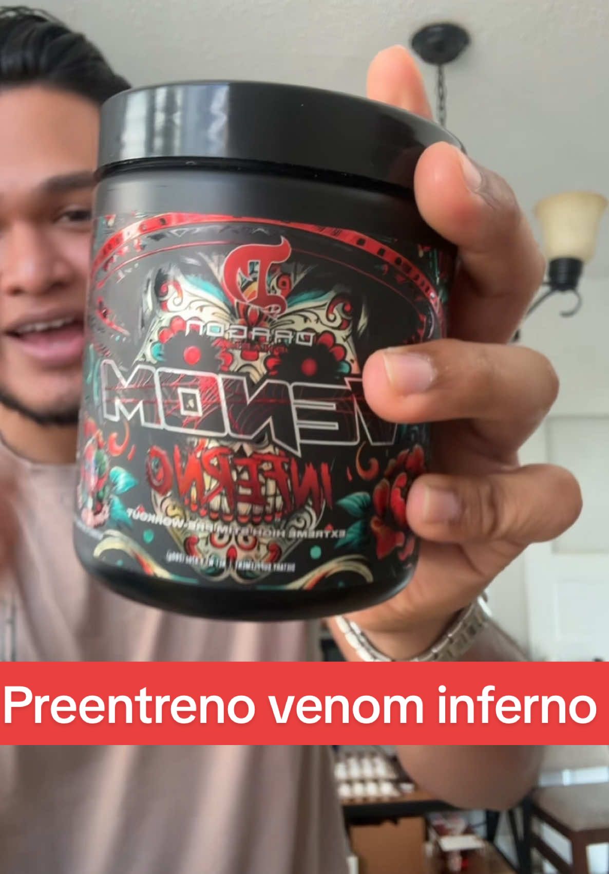 Preentreno venom inferno #preentreno #preworkout #venominferno #dragonpharma #suplemento #tiktokshop 