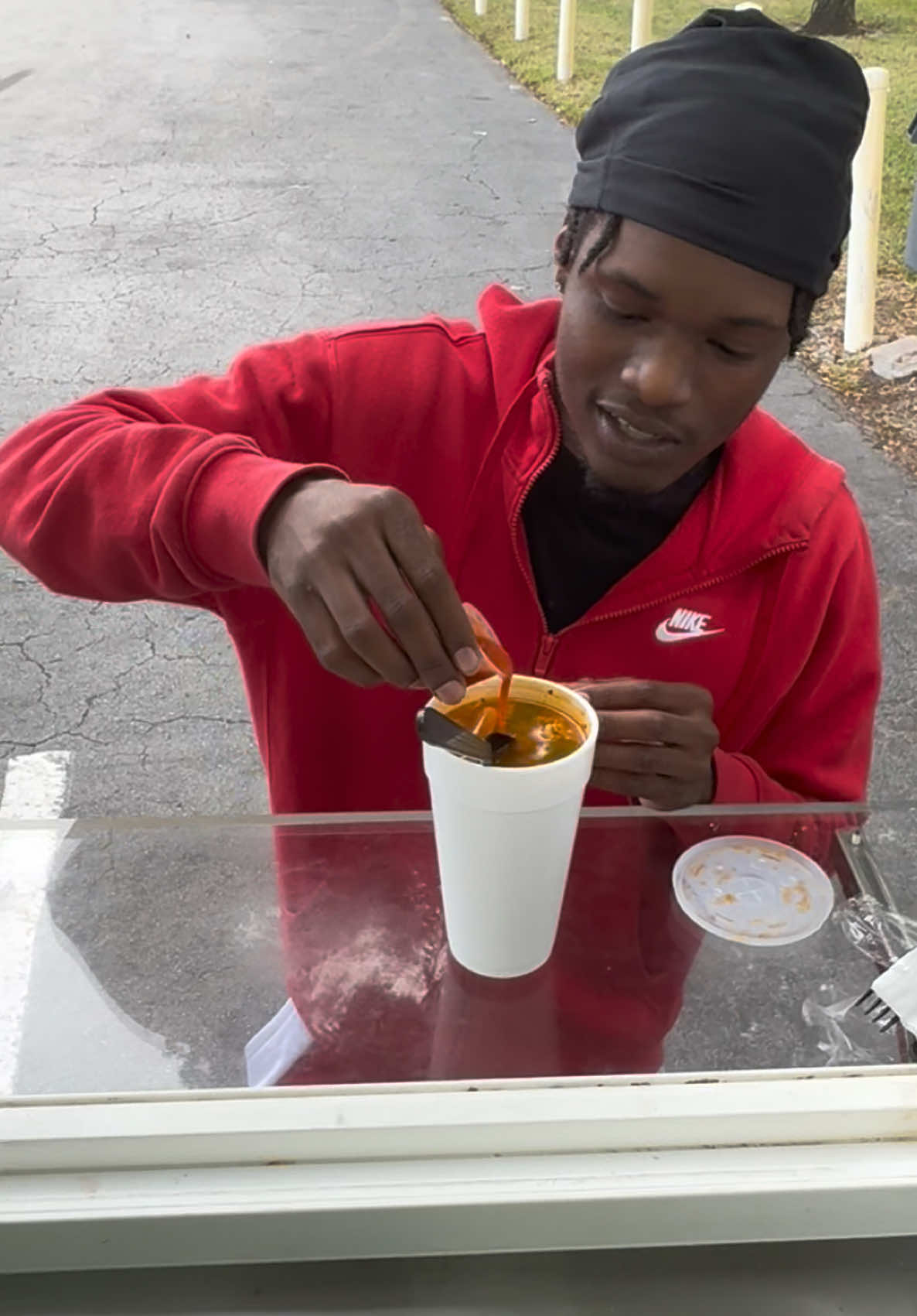 We open 3676 collin dr west palm beach florida 33406 , first timer caribbean chicken souse #chickensouse #viral #fyp #Chickensouse #hotcheetoboudinball #Chicken #fyppppppppppppppppppppppp #Caribbeansouseboss #561 #southfloridaeats #foodreviews #palmbeach 
