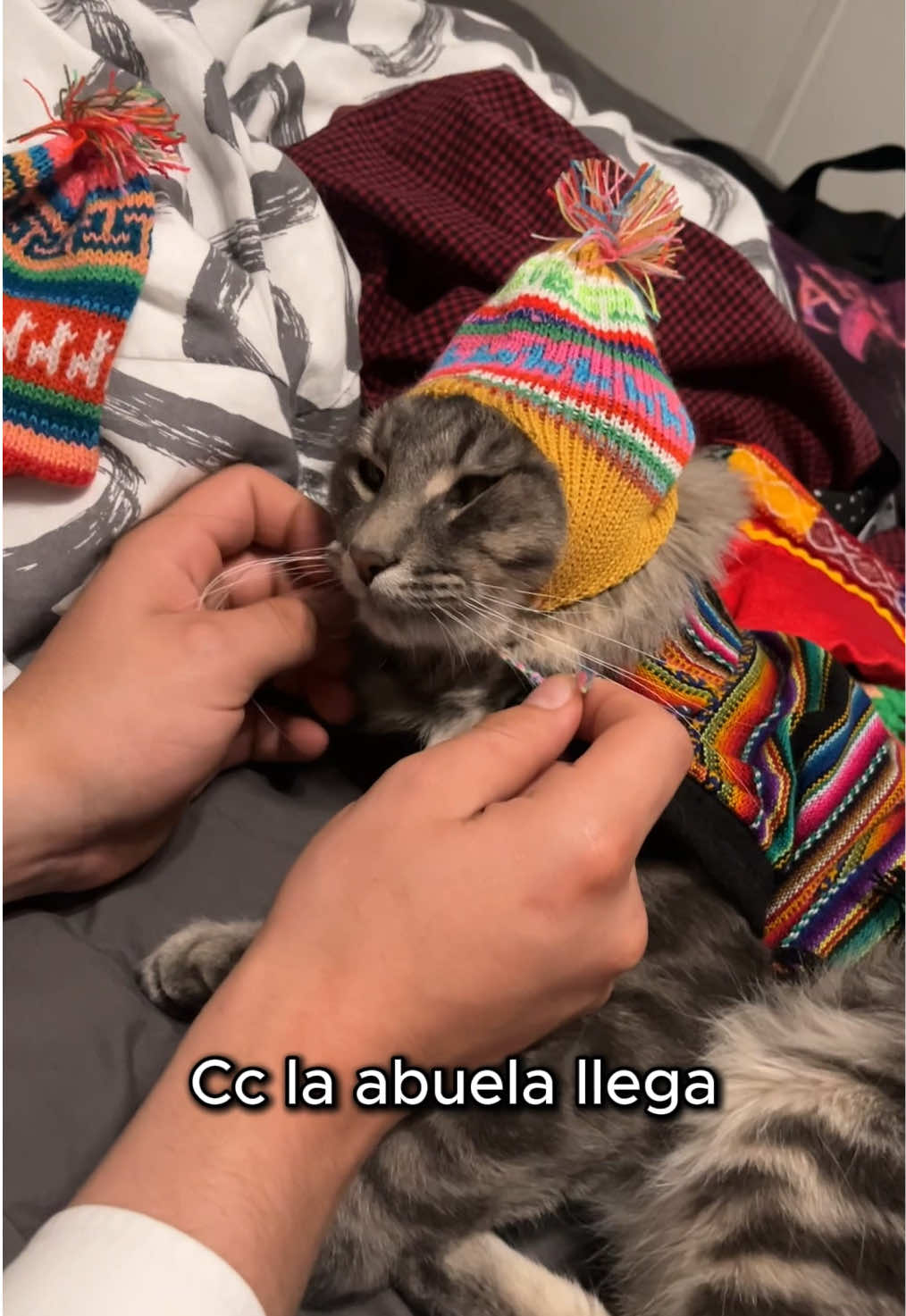 Mi mami le hizo ropita a mis chiquitines 🥹🥹💕