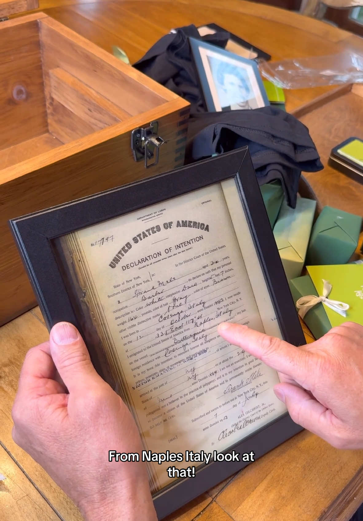 #AncestryPartner Wait till you see what we unbox 😳 @Ancestry 