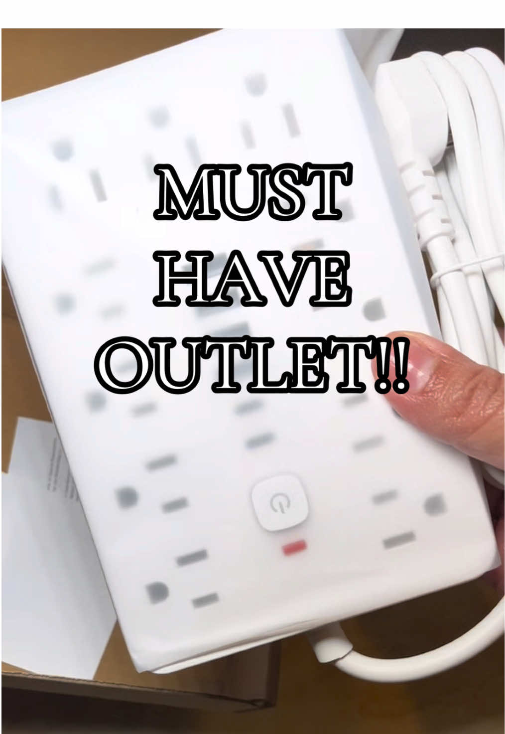 When you only have two outlets in your room like me.. This is an absolute must have!!  #christmas #holiday #extension #outlet #electronics #poweroutlet 
