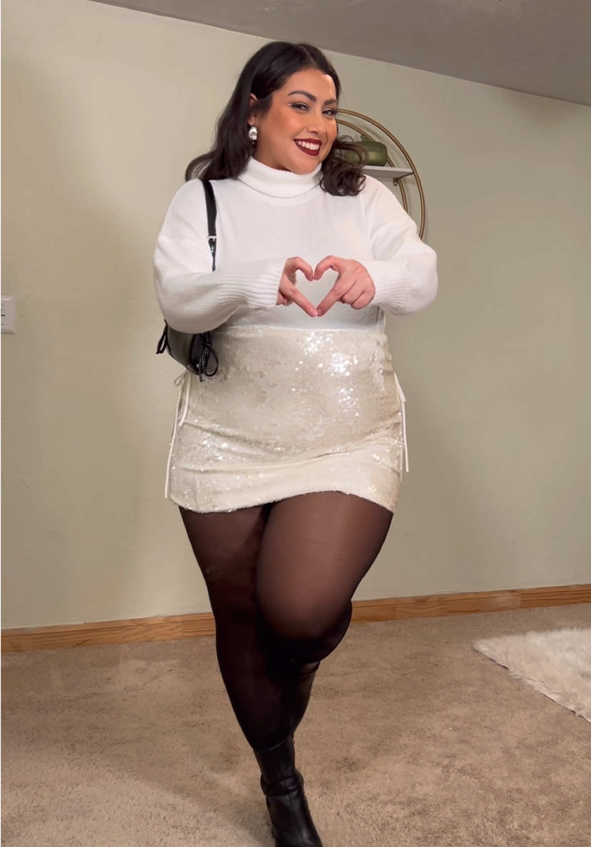 perfect holiday /new years outfit ❤︎  hope everyone is having the best day!! #grwm #christmas #plussizefashion #plussizegrwm #OOTD #outfits #outfitideas #christmasoutfit #haul #outfitinspo christmas outfit , new years outfit 