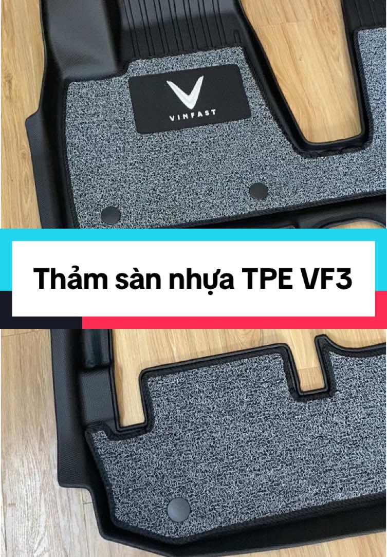 Thảm lót sàn xe Vinfast VF3 #vf3 #xuhuongtiktok #vinfastvf3 