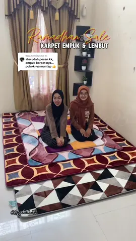 Produk premium Asli empuk dan tebel #karpet #karpetviral #karpetaesthetic #karpetmurah #karpetlantai #karpetbusa #karpetmalaysia #karpetlebaran #karpetjumbo #promo1212 