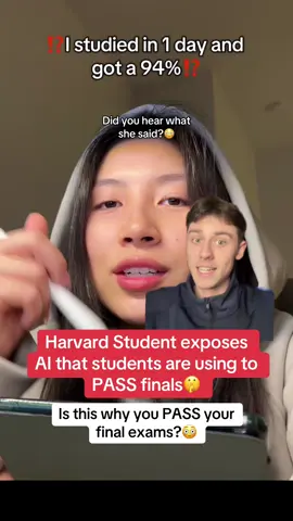 She is the reason we are passing our finals…😳 #greenscreenvideo #greenscreen #studytok #college #studyhacks #collegetips #AI #finalsweek #finalshack #finals (IG: @thatsupersenior1 )