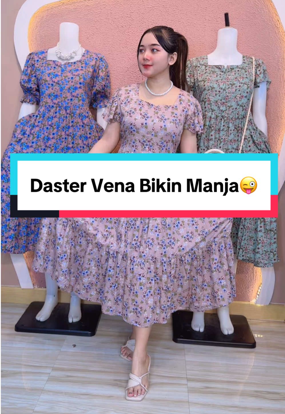 Ter Vena Vena motif nya cuantik banget beb gak order skrg ya❤️#rismadastermodis #belilokal #paydaysale 