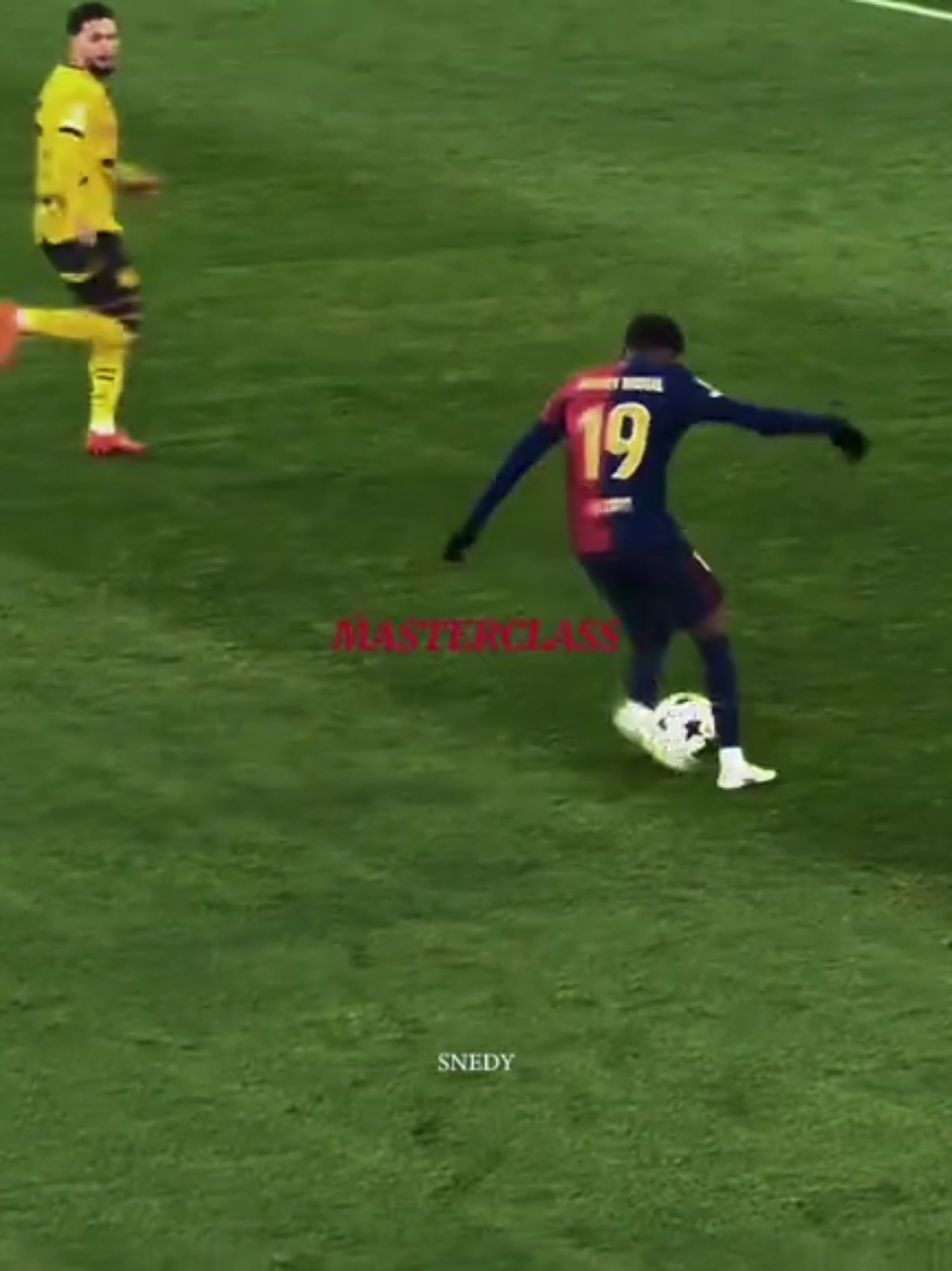 Masterclass de Lamine hoy⚡️💎#lamineyamal #yamal #lamineyamal💎 #lamine #skills #fcbarcelona #borussiadortmund #championsleague #fyp #fy 