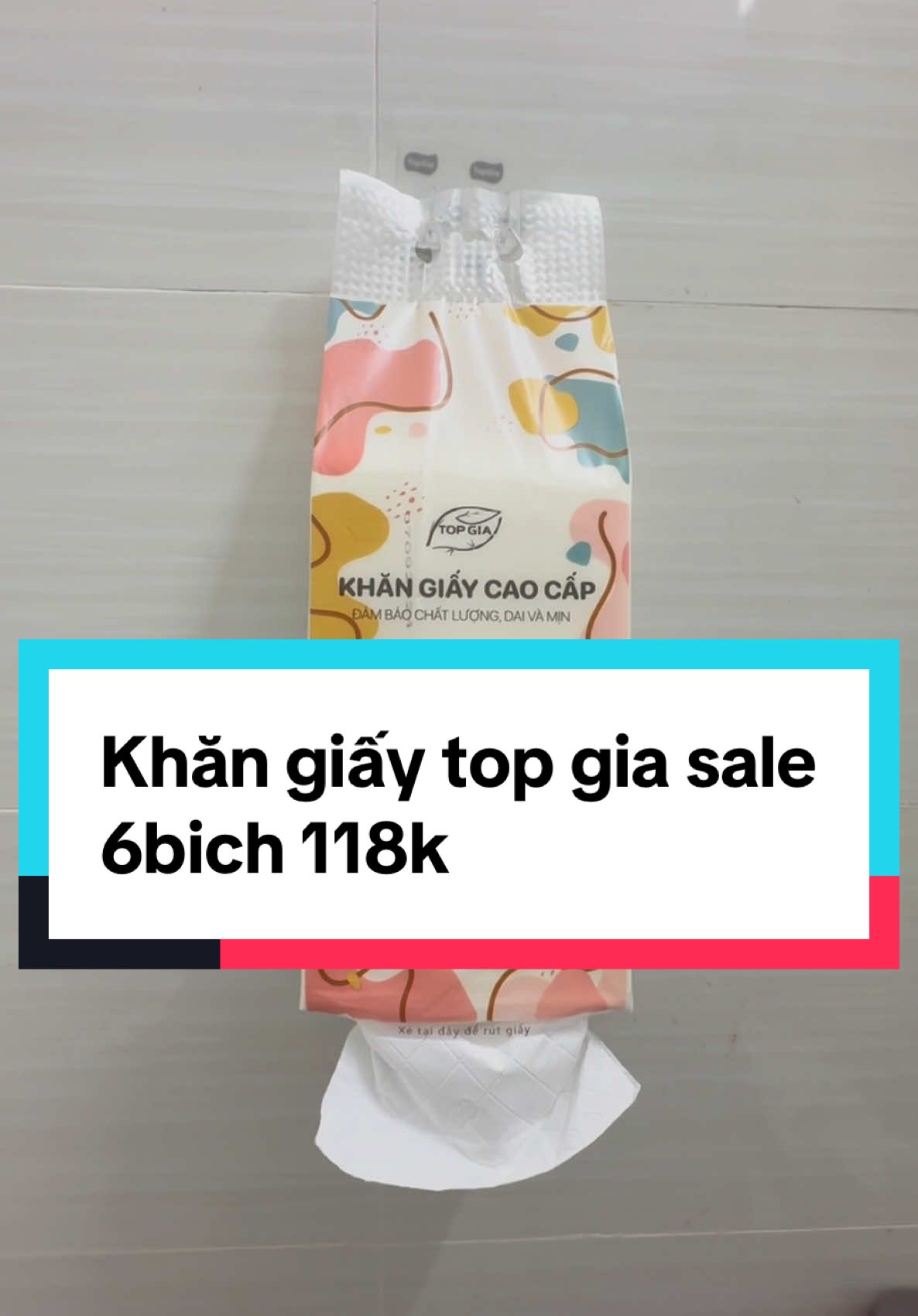 Sale 12/12 chỉ 118k 6bich khăn giấy top gia#yếnnhishop8497 #khangiaytreotuong #khangiaytopgia #hottrending 