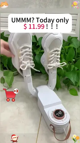 Shoe dryer with UV sterilizer! Can kill most of the bacteria hidden in shoes!Dehumidification and odor removal#shoe#dryer #giftideas