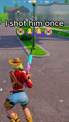 I shot him once 😔 #getout #fyp #fortnite #sweat