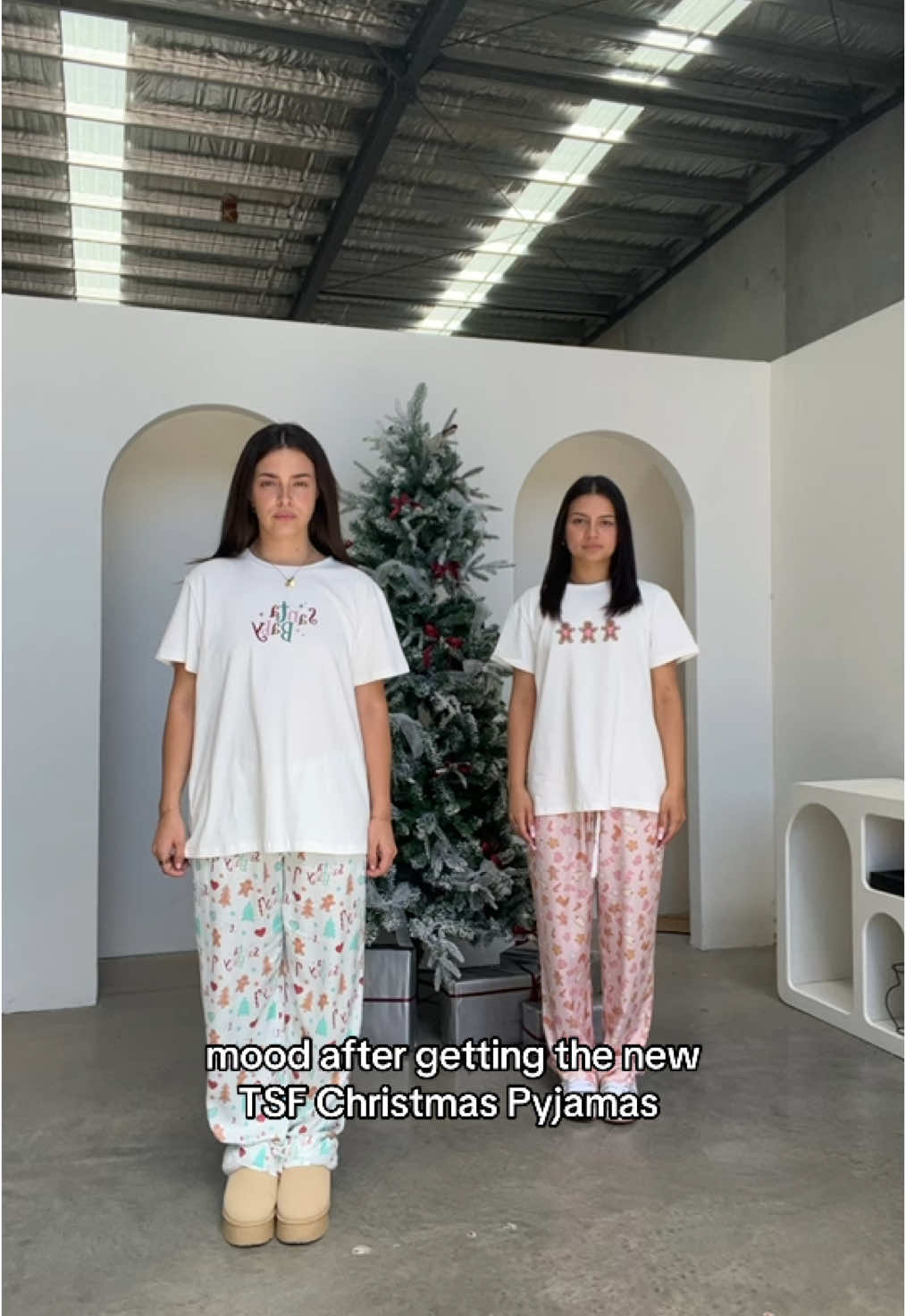 We are OBSESSED with our new Christmas pyjama sets🎄🎁  #thatssofetchau #christmas2024 #christmaspyjamas #christmasdance #christmasdancechallenge 