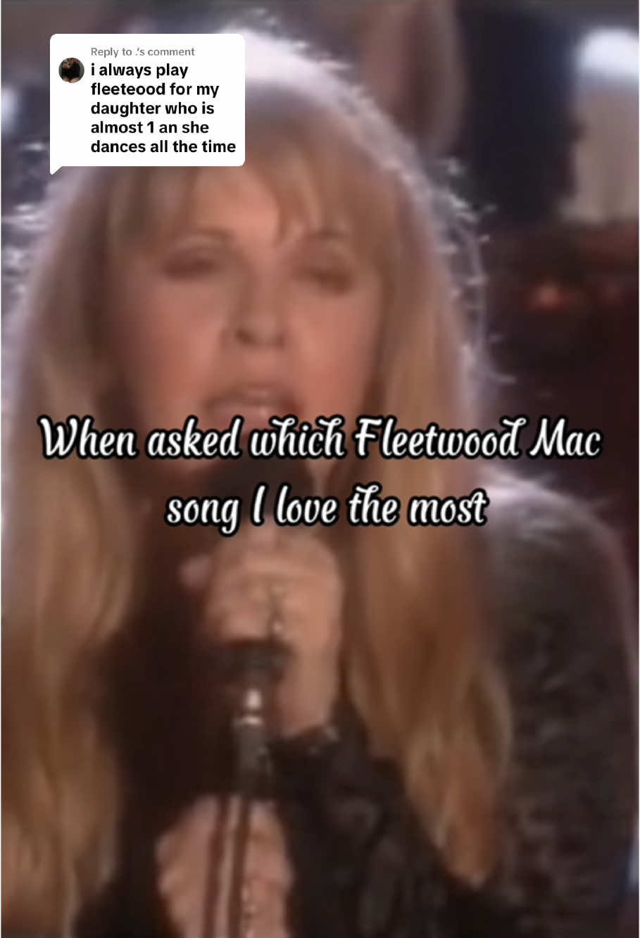 Replying to @. It’s too hard to answer which song you like best #stevienicks #silversprings #fleetwoodmac #dreams #stevienickstiktok #stevienicksconcert #vintagesong #trending #viral #fyp #70smusic #70s #80smusic #bestmusic 