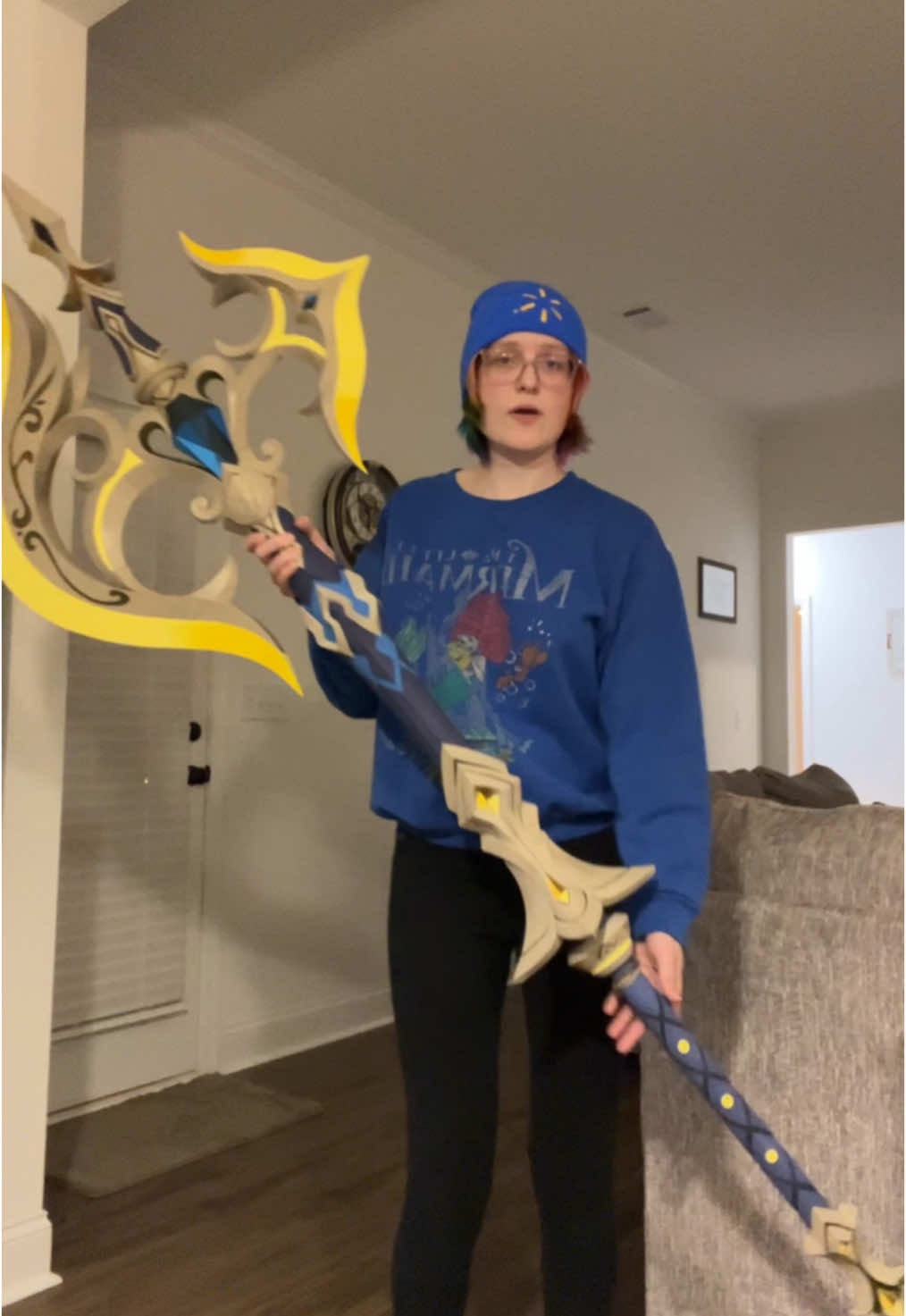 THE CON IS TOMORROW AND I HAVE FINALLY FINISHED THIS BEAUTY #awa2024 #animeweekendatlanta2024 #GenshinImpact #genshin #genshincosplay #naviacosplay #navia #genshinimpactcosplay #naviagenshinimpact 