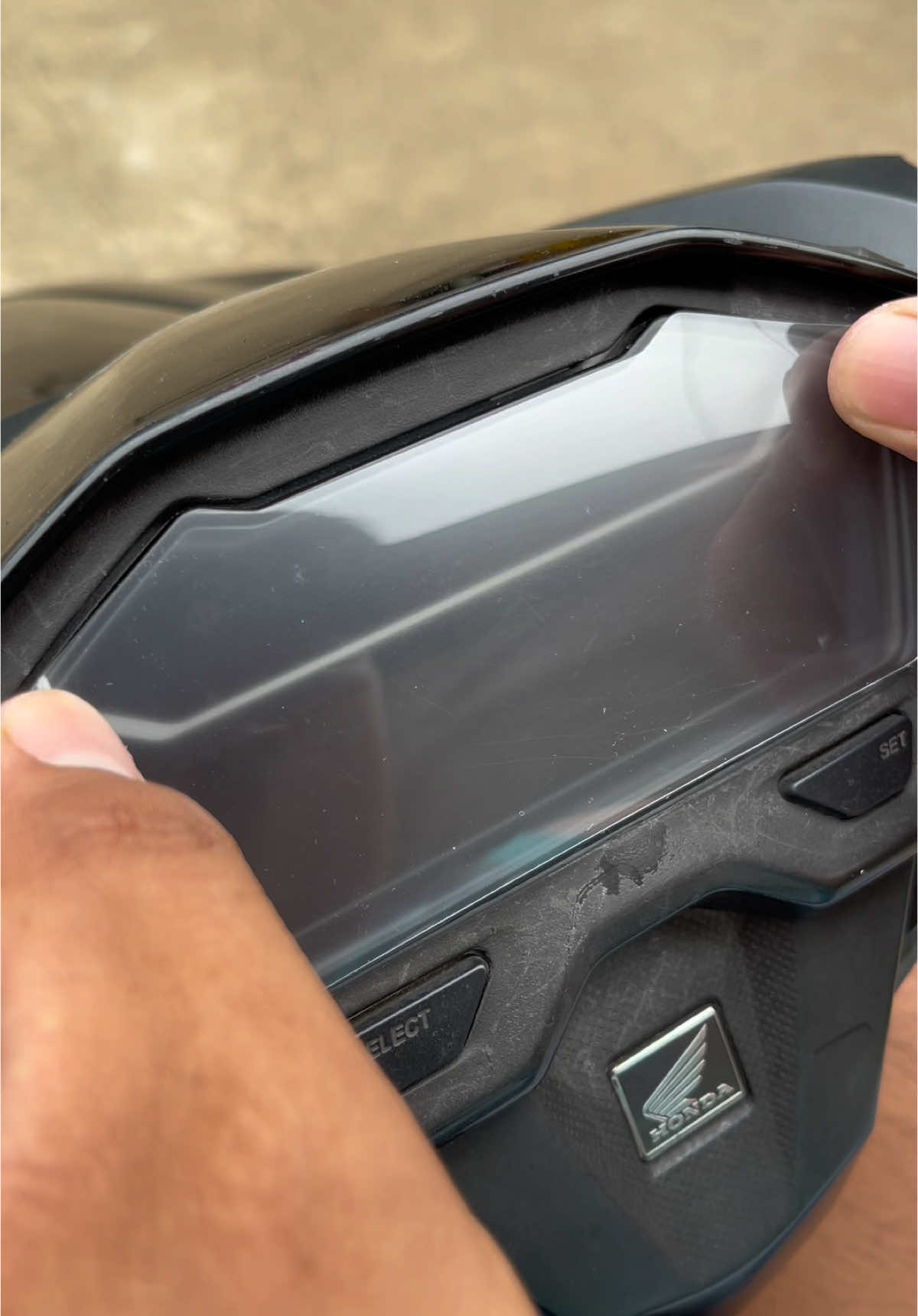 Honda Click V3 V2 Speedometer Gauge Screen Protector #gaugescreenprotector #clickscreenprotector #speedometerprotector #clickspeedometercover 