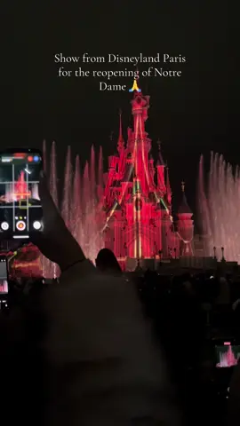 Show from Disneyland Paris for the reopening of Notre Dame  Thank you @Disneyland Paris ✨ 😍 #disneylandparis #NotreDame #Clopin  #Quasimodo #Esmeralda #Frollo #Charivari #showdisneyland 