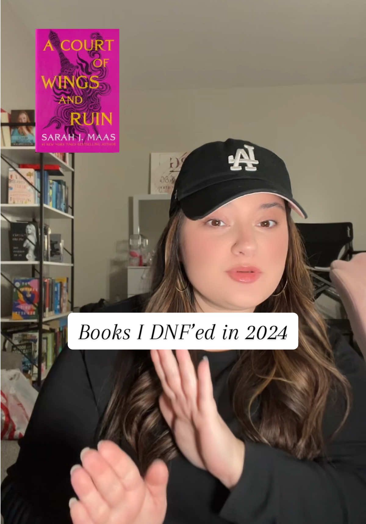 5 Books I dnf’ed this year! #dnf #dnfbooks #BookTok #booksideoftiktok #sarahjmaas #fantasybooks #thrillerbooks #memoirs #2024books #creatorsearchinsights 