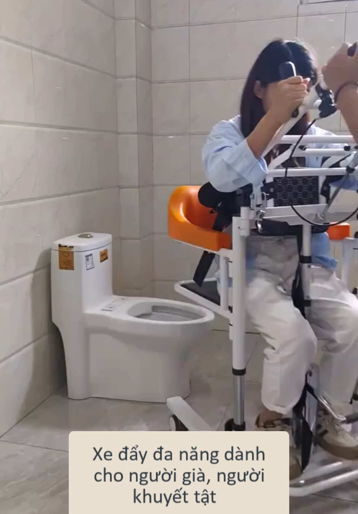 Xe nâng hạ cho người già #xelan #xelandanang #xechonguoigia #xenangha 