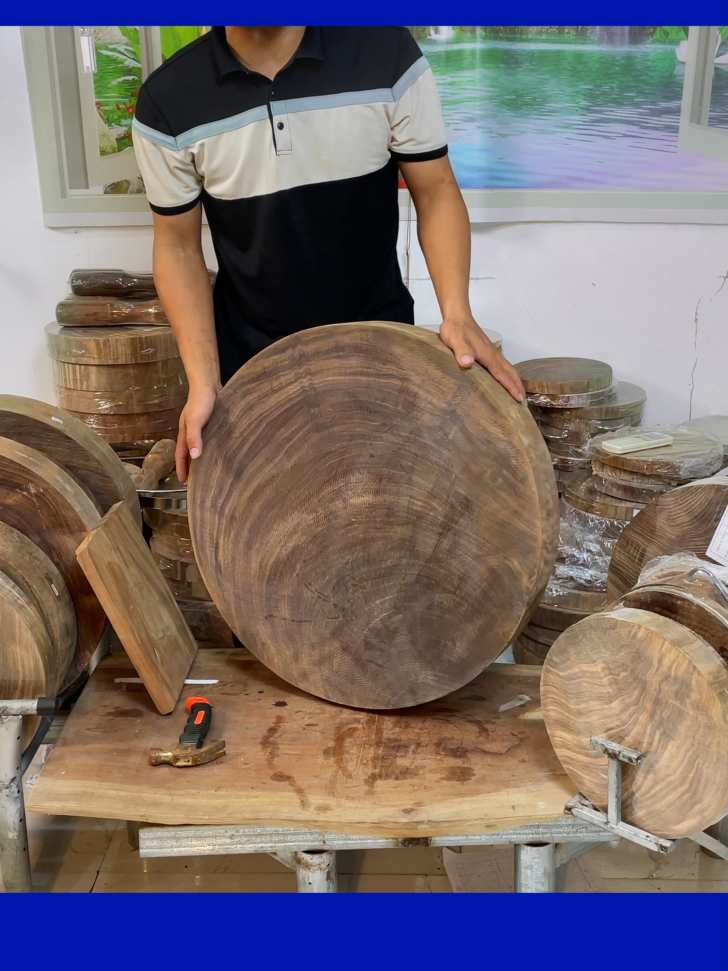 thớt nghiến đá tây bắc các loại size từ 24 tới 59