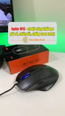 Chuột gaming Inphic W1S 1200 DPI có dây USB bấm êm #phukienpico #chuotgaming #chuotcoday #inphicw1s 