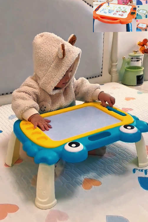 The best gift for children. This children's drawing board is very fun. Children like it very much. Click on the yellow basket to buy it. I have sold a lot of this. The price is very cheap and the quality is very good.#fyp #foryou #tiktokshop #dailynecessities #toy #toys #goodthing #tiktokshop #gift #christmas 