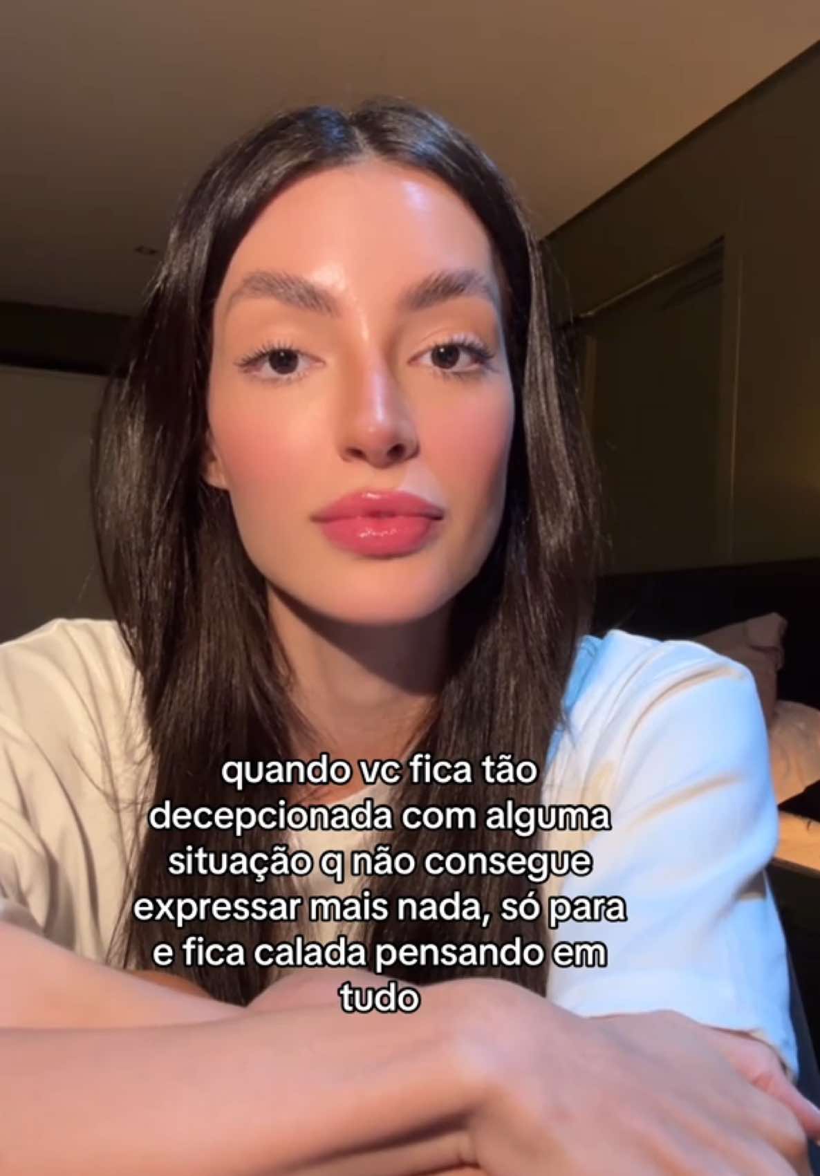 pensar né fazer o que