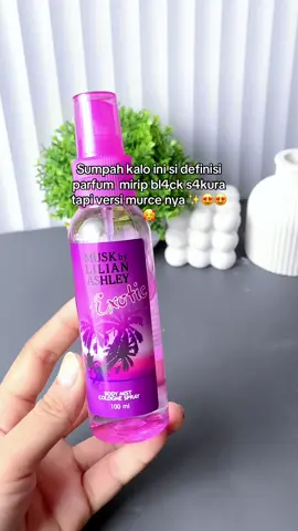 Tetep wangi dengan budget minim 😍 #lilianashley #evangeline #exotic #parfumereccomended #parfume #bodymist 