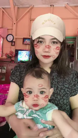 Asiiik dah bisa di ajak tiktokam anak🤭🫶🏻 #fyp #singlemom #babylove #mutiara 