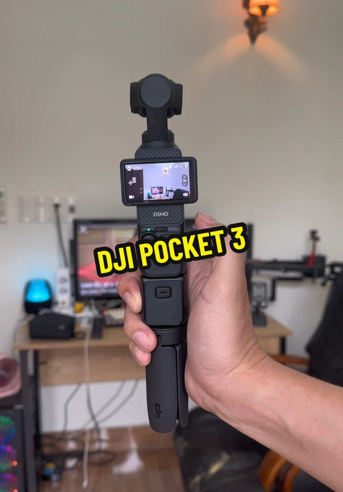 Máy quay cho ae creator đỉnh nóc kịch trần #anhthereview #djipocket3 