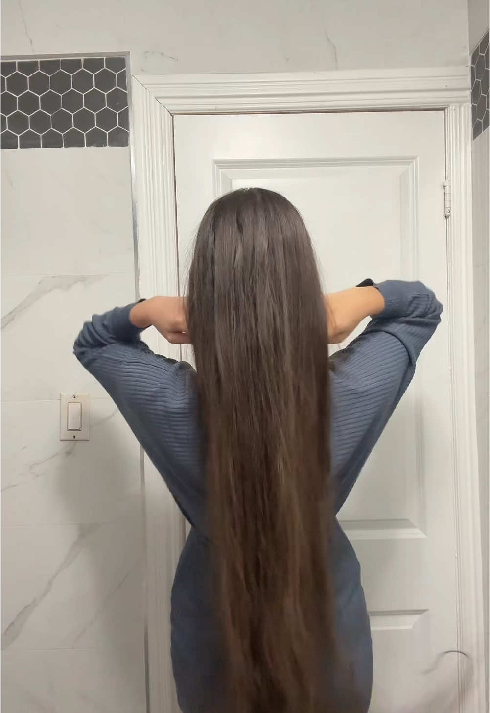 Moulat ch3ar twil 😇💅🏼#cheveuxlong #pourtoi #🇲🇦 