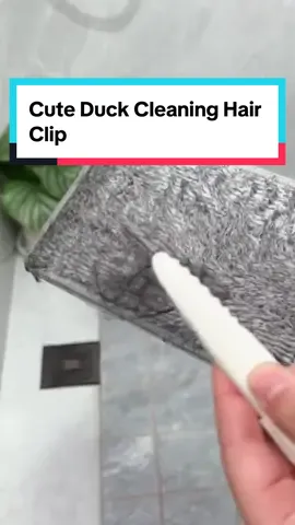 Cute Duck Cleaning Hair Clip f #hairclip #cleaning #fyp #foryou 