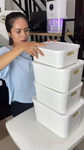 Rekomendasi box penyimpanan barang serbaguna#boxpenyimpanan #boxbarang #storagebox #boxputih 