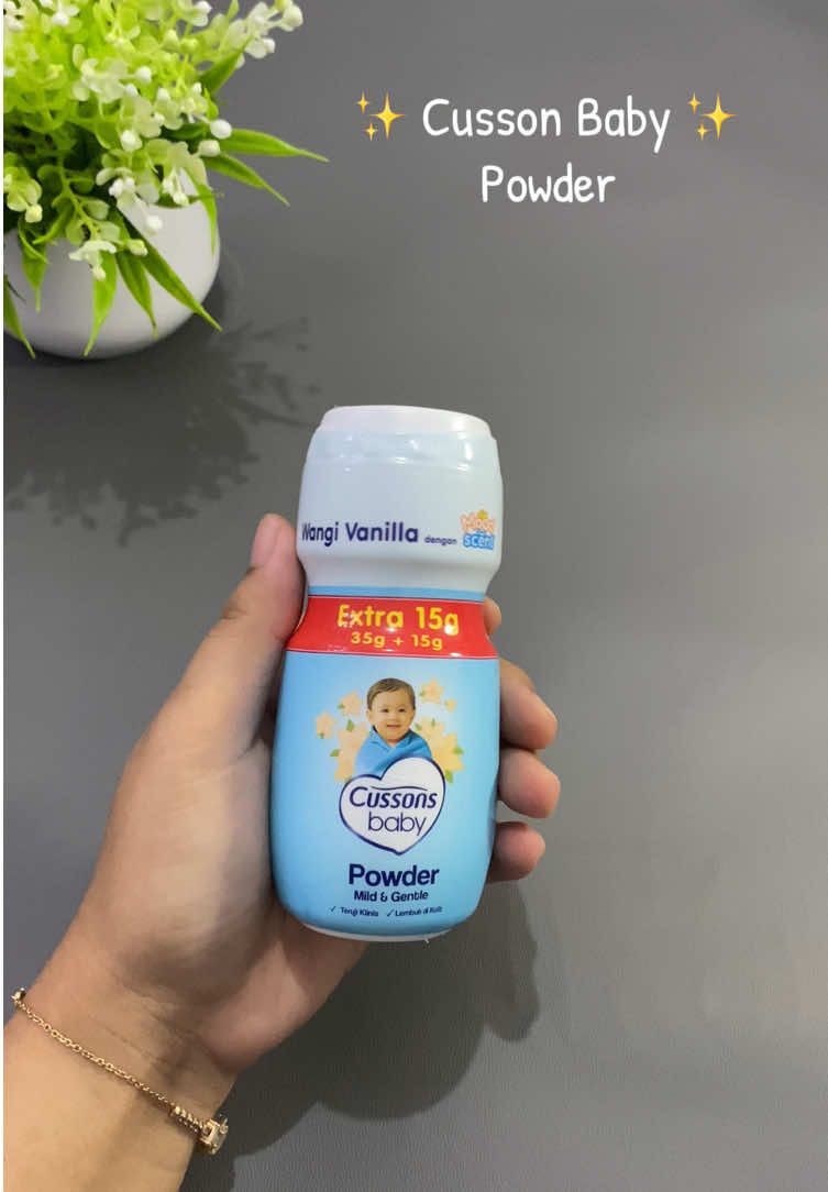 Cusson Baby Powder ✨ #cussonsbaby #powder #cussonbabypowder #bedak #bedakbayi #bedakviral 