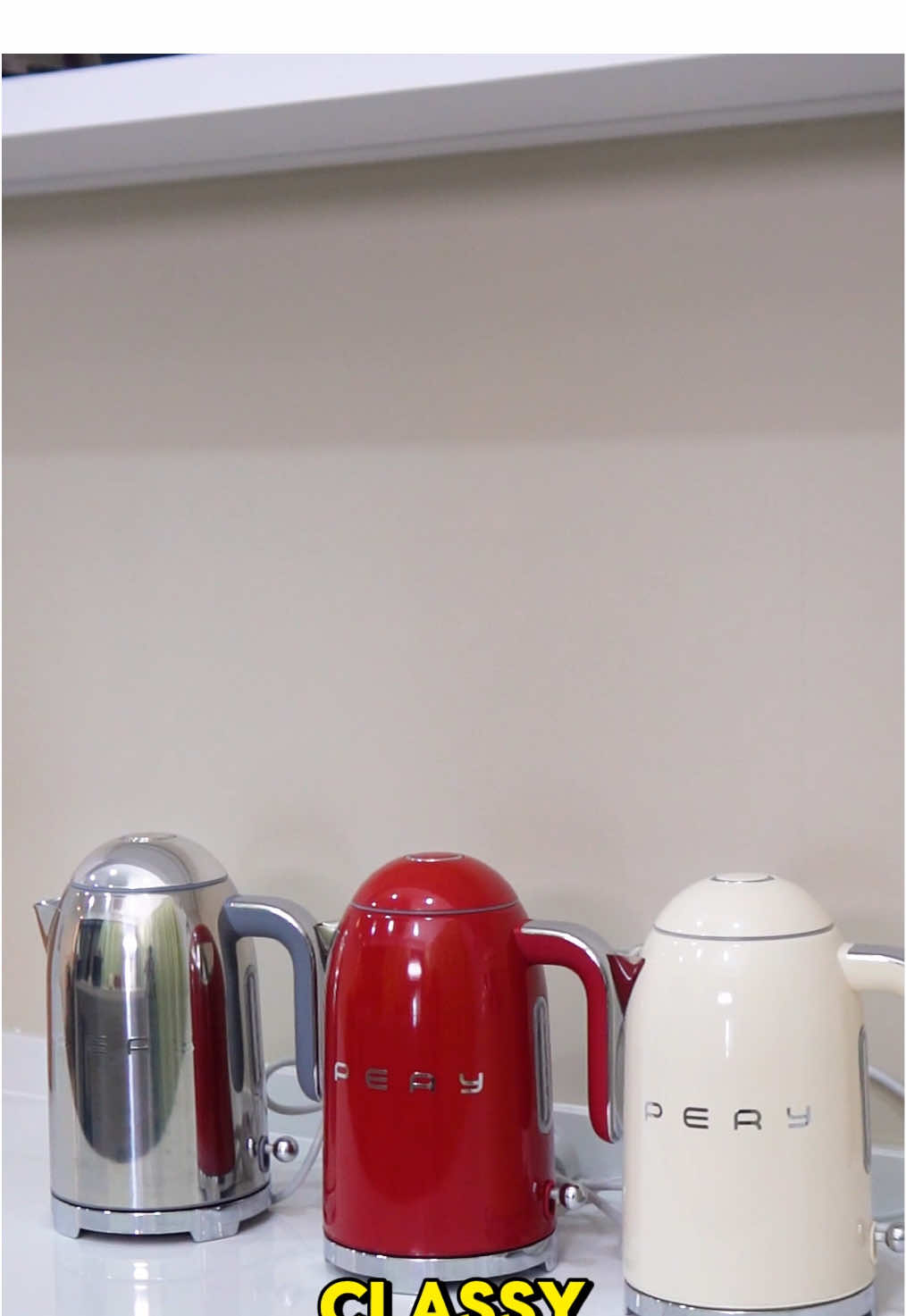 Kettle retro, dapur classy! ✨ #perysmith #kettle #retro #classy #stylish #fyp 