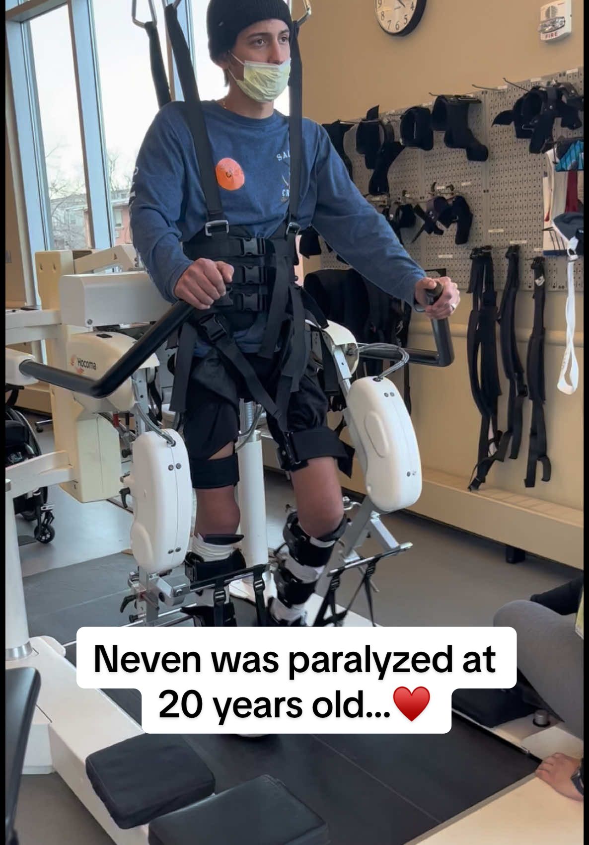 Neven will walk again…♥️ #paralyzed #paraplegic #wheelchair #wheelchairlife #fylpシviralシ #spinalcordinjury #spinalcordinjuryrecovery #spinalcordinjurysurvivor #fiance #engaged #motivation #howto #dirtbike #moto #racing #foryoupage #craighospital @Neven @Amber Cogbill 