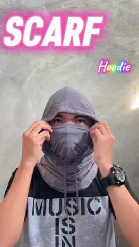 scarf hoodie gear head scarface #coralfleecewinterhoodscraf #winterhoodscarf #chardelmoves 