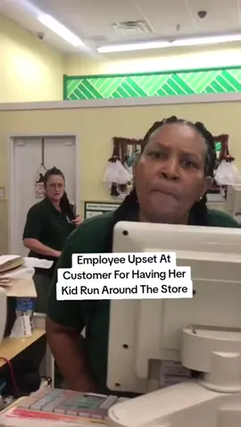 parent allowed her kid to run inside the store #DollarTree #customerservice #customer #cashier #viral #fyp #tickadee #manager #employee #kid #store 