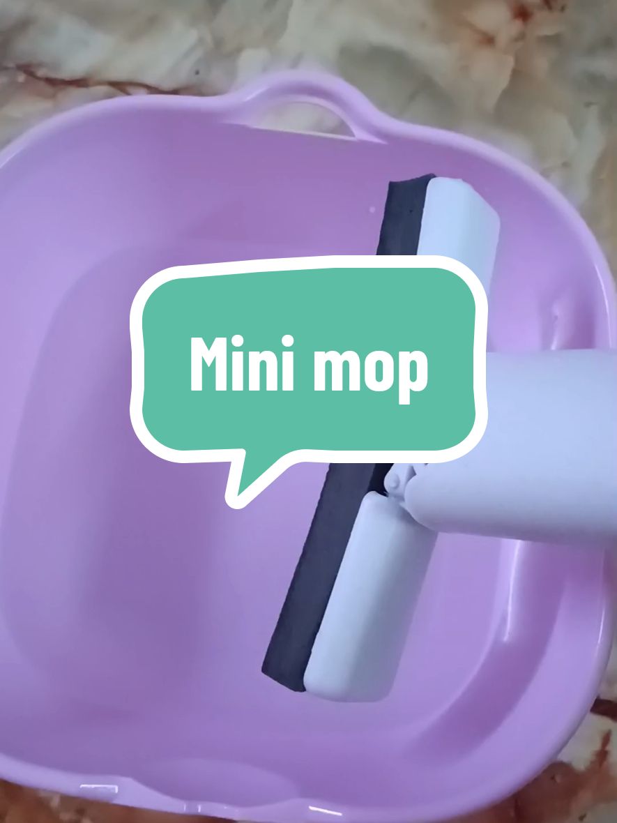 Minj mop pengganti kain atau tisu basah #minimop #mop #squeezmop 