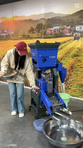 เครื่องสีข้าว 3 in 1  สีข้าวสะอาด  ข้าวคุณภาพเยี่ยม.#เครื่องสีข้าว #เครื่องจักร #ชาวนาไทย