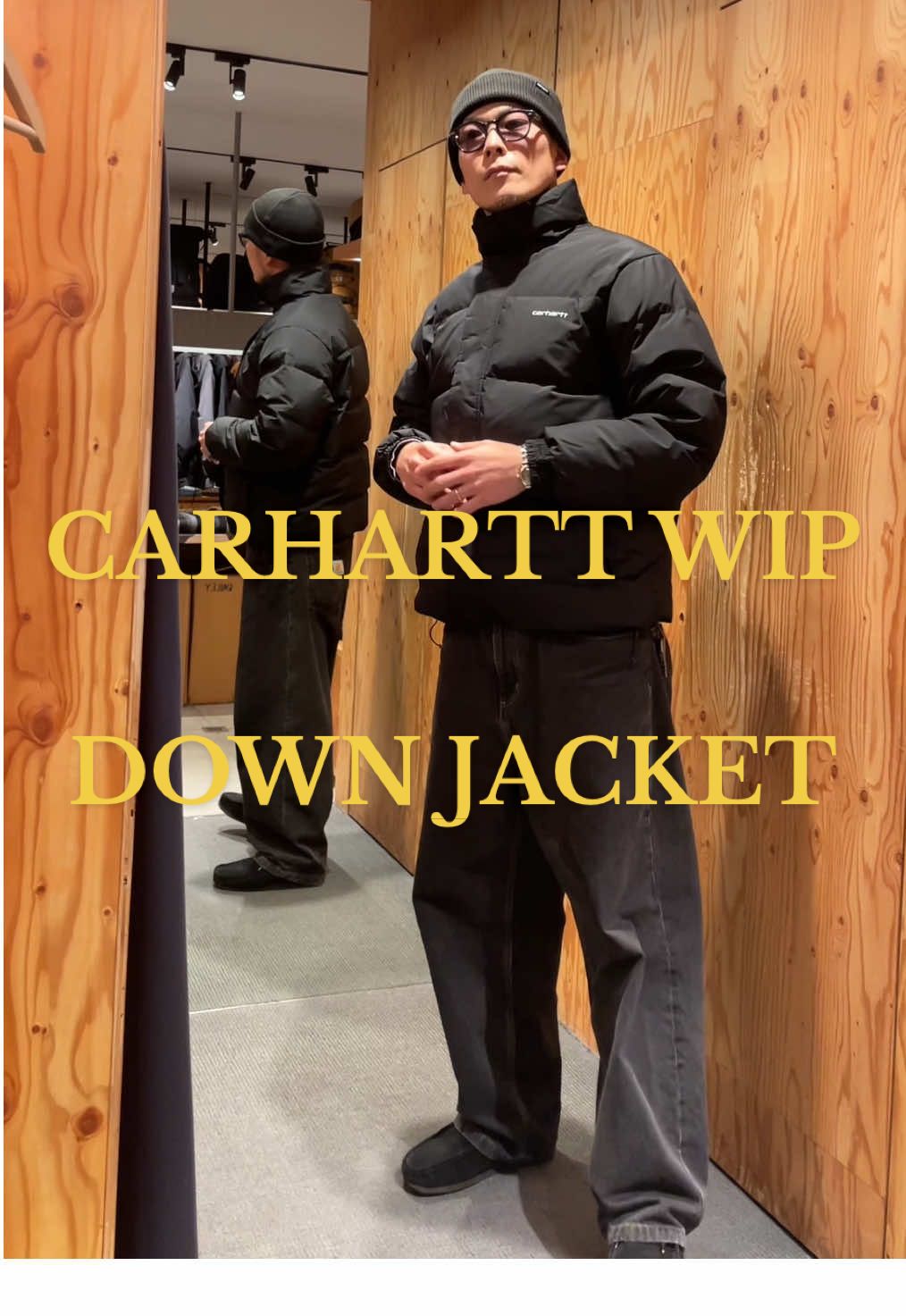 ダウンジャケットの時期ですねー⛄️ カーハートのダウンジャケットといえばDANVILLE JACKET💪 オンラインほとんどサイズないですが、広島店は各サイズ揃ってますので、お問い合わせはお早めにー📦🎁 ストールも完売は時間の問題でっす🧣 #carharttwip #carhartt #wip #カーハート #広島 #ダウンジャケット #パファージャケット #downjacket #pufferjacket #mensfashion #winterfashion #streetwear #StreetFashion #brandonpant #OOTD #outfitformen #fyp 