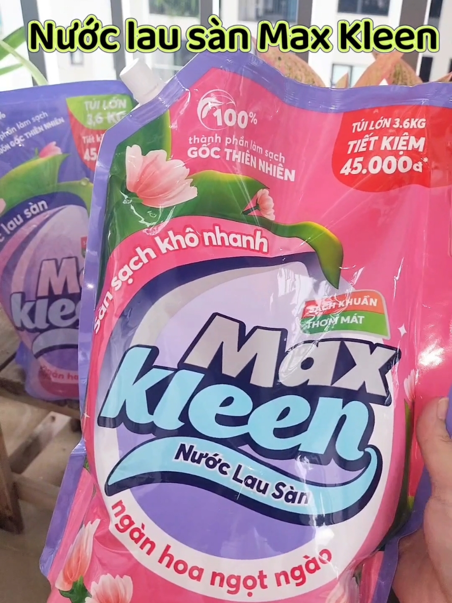 Nước lau sàn Max Kleen giá tốt, có quà tặng #nuoclausan #maxkleenvietnam #maxkleen #vesinhnhacua #lausan #xuhuong #summerreview 