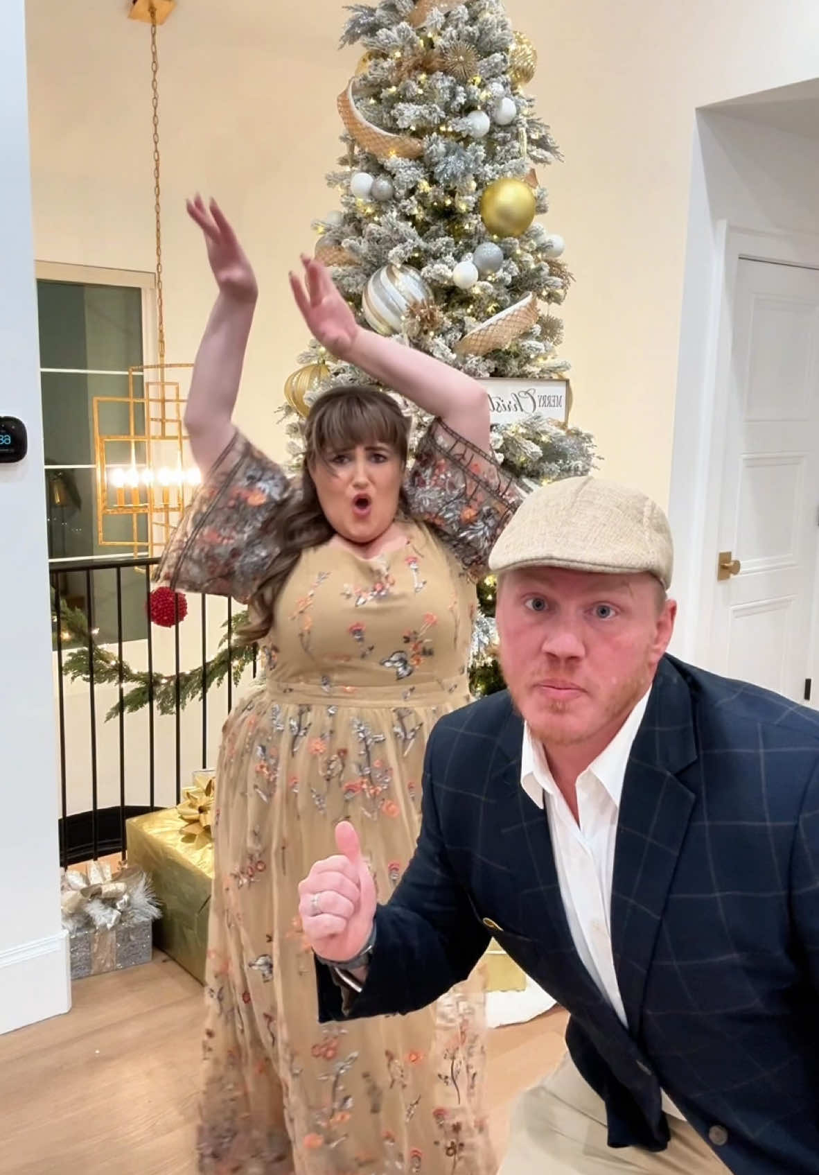 The classic returns- baby it’s cold outside with @Ben  take 2  #tistheseason #christmastime #babyitscoldoutside 