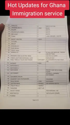 Hot updates for Ghana Immigration service applicants.#recruitment #2024recruitment #lileotk #lileotkgh #lileotknewsong #immigrationreform2021 #gis