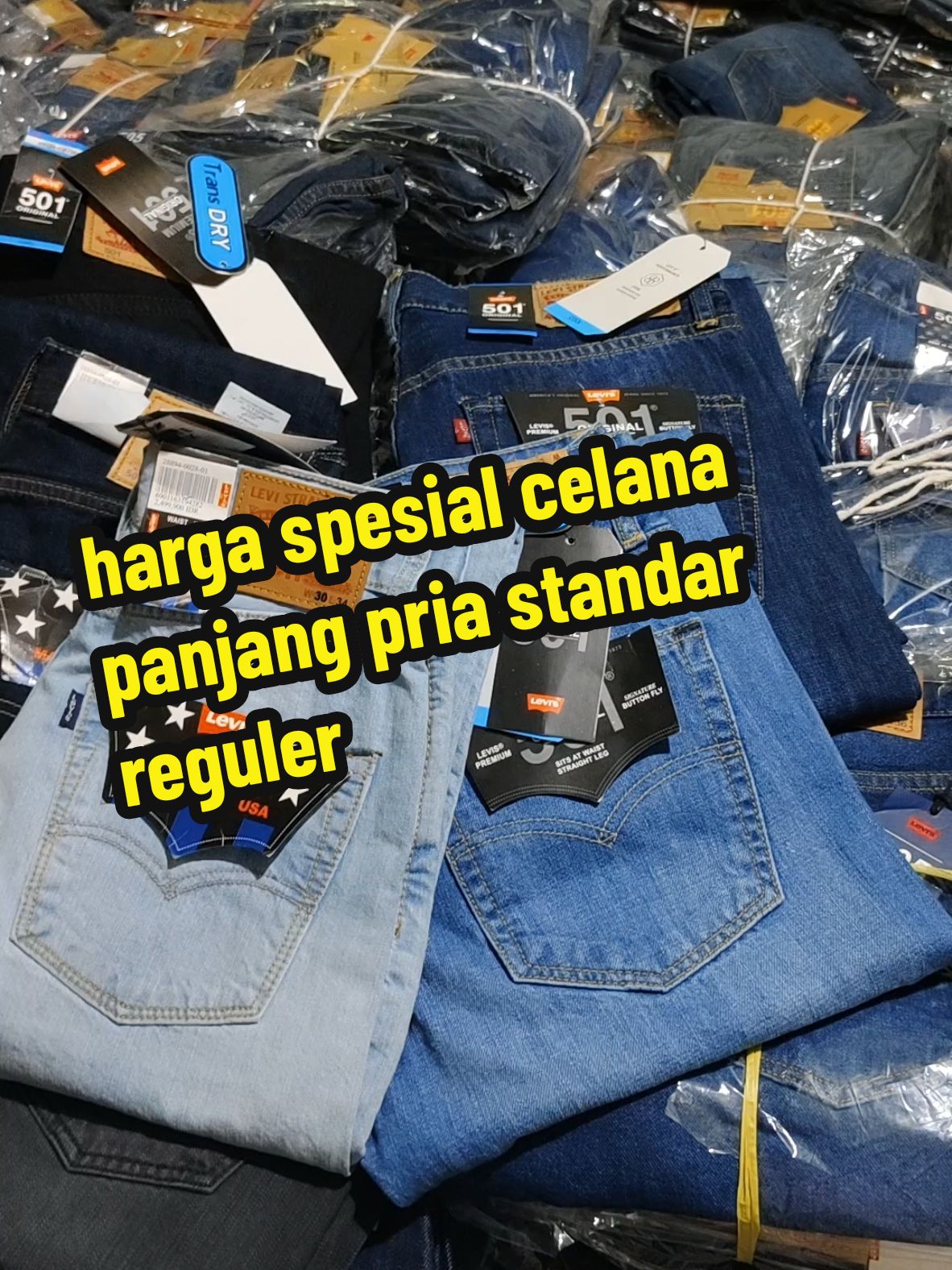Membalas @user5608684625753 harga spesial megaguncang1212 celana panjang pria standar reguler#celanapanjangpria #celanajeans #celanajeanspanjang #guncang1212 #megaguncang1212 